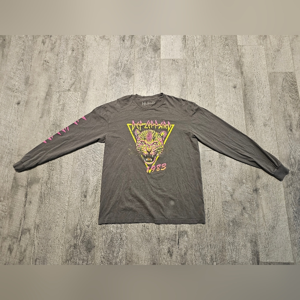 Def Leppard 1983 Concert Tour Official Merch shirt